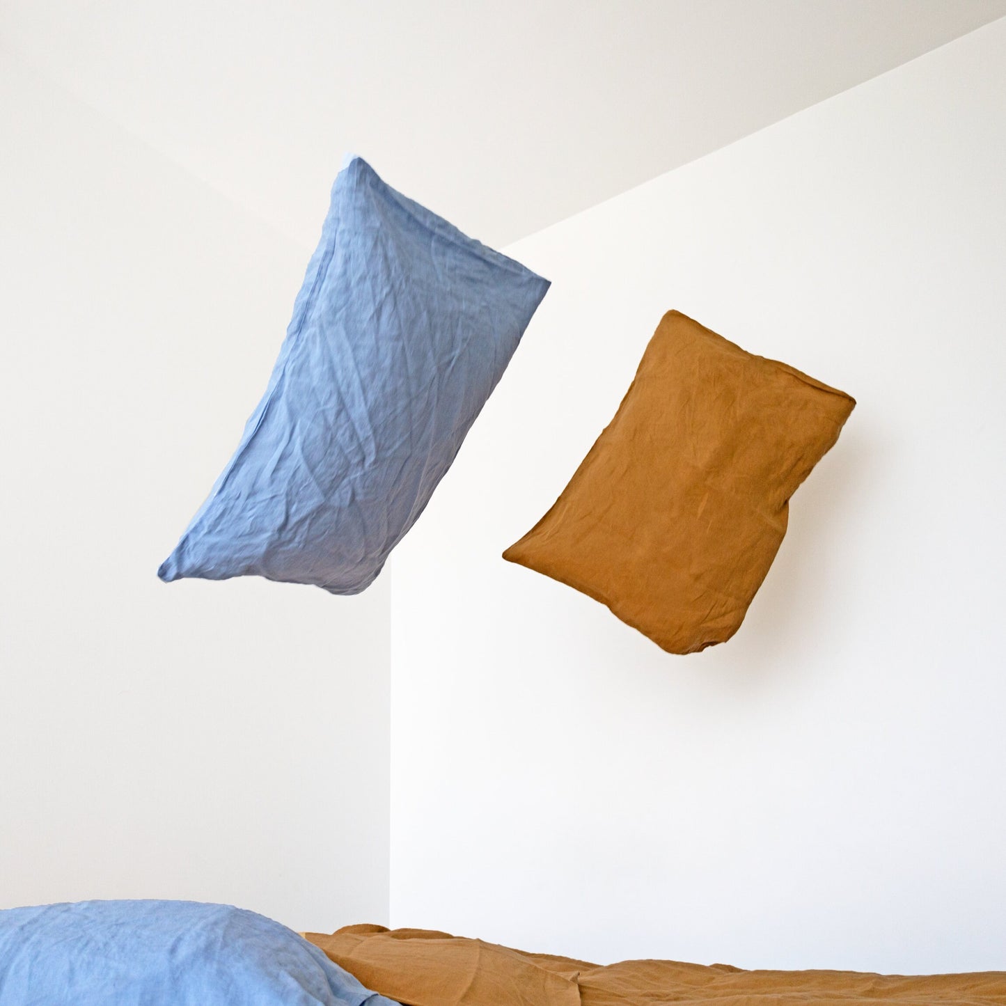 Linen Pillowcase Set Standard Size