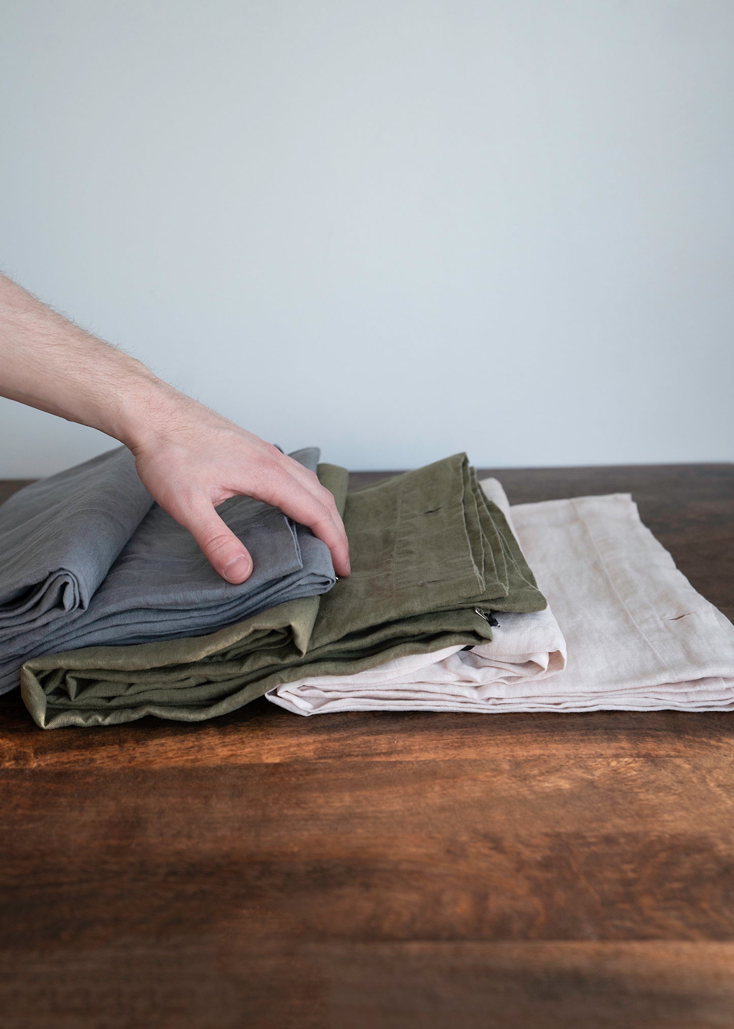 The Linen Shower Curtain