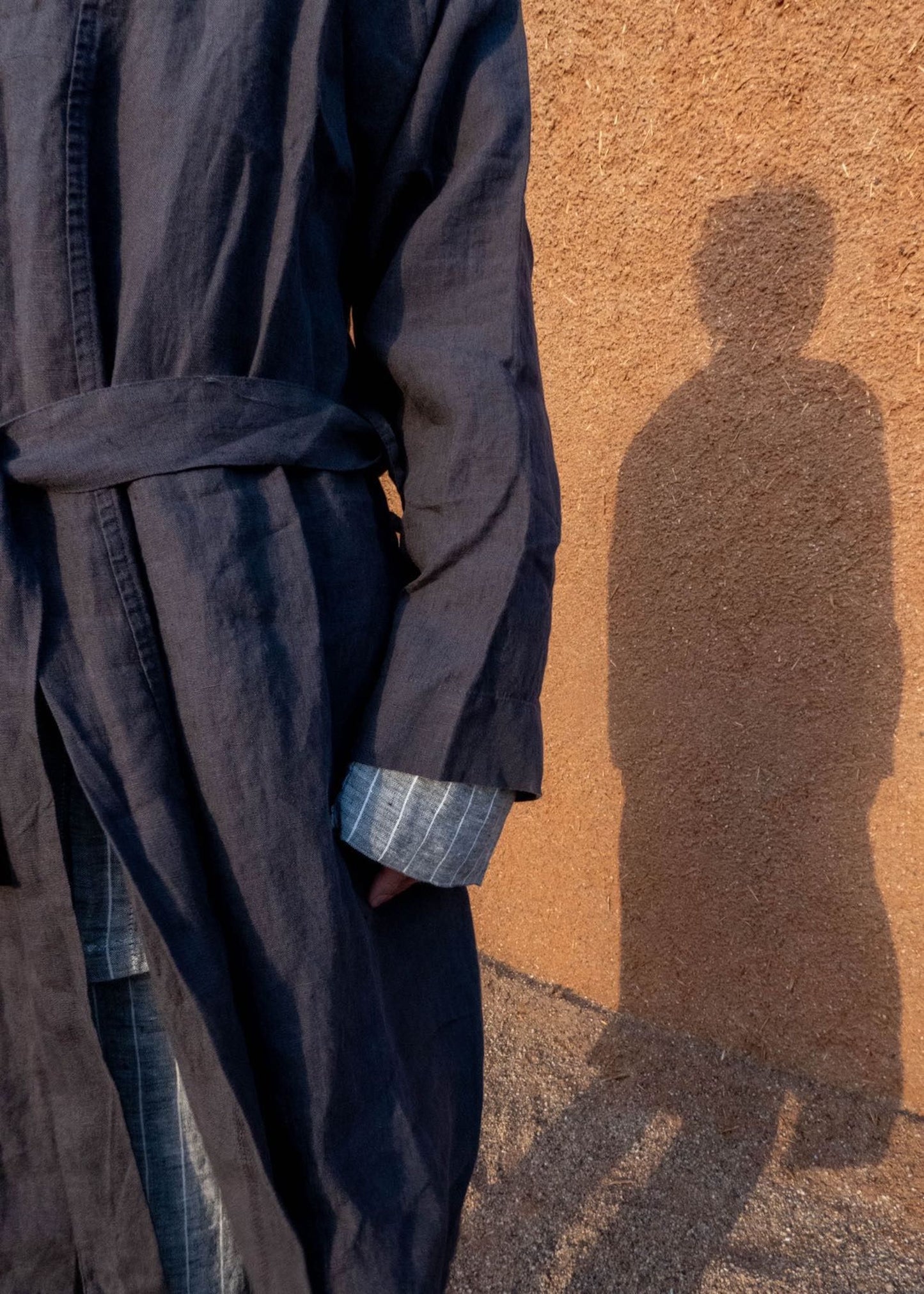 The Linen Bathrobe