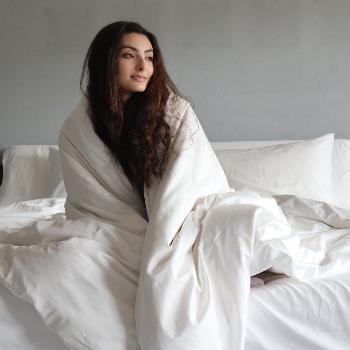 Cotton Sateen Duvet Set