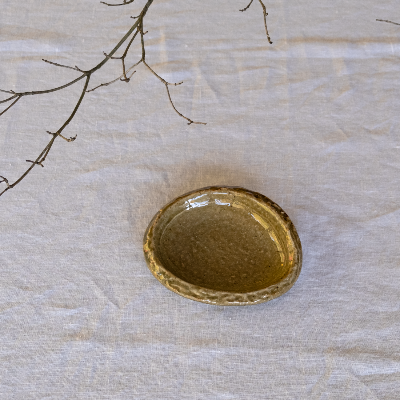 Awabi Ceramic Plate