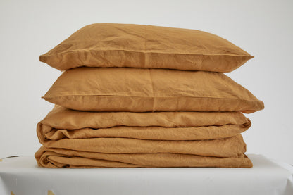 Linen King Size Pillowcase Set