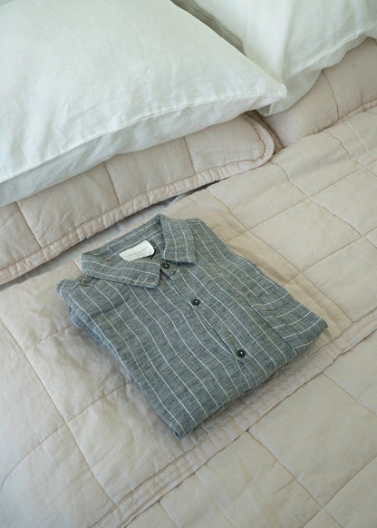 The Linen Pajama Set