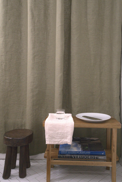 The Linen Shower Curtain