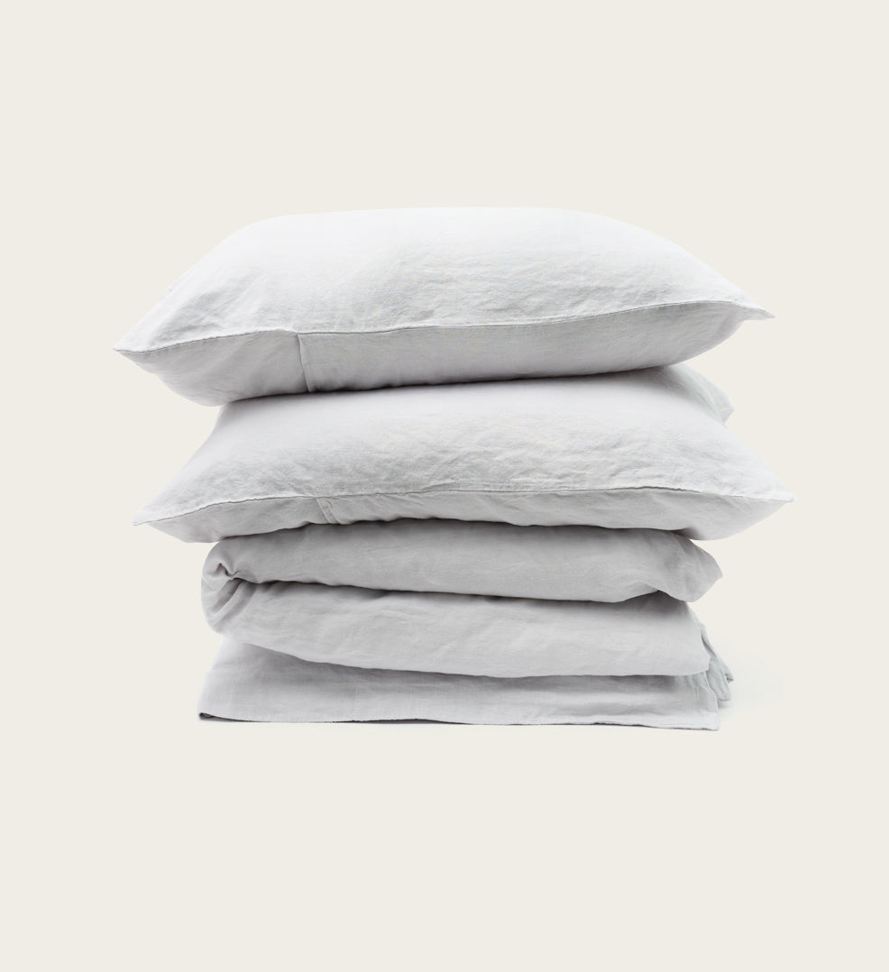 100% Linen Duvet Set