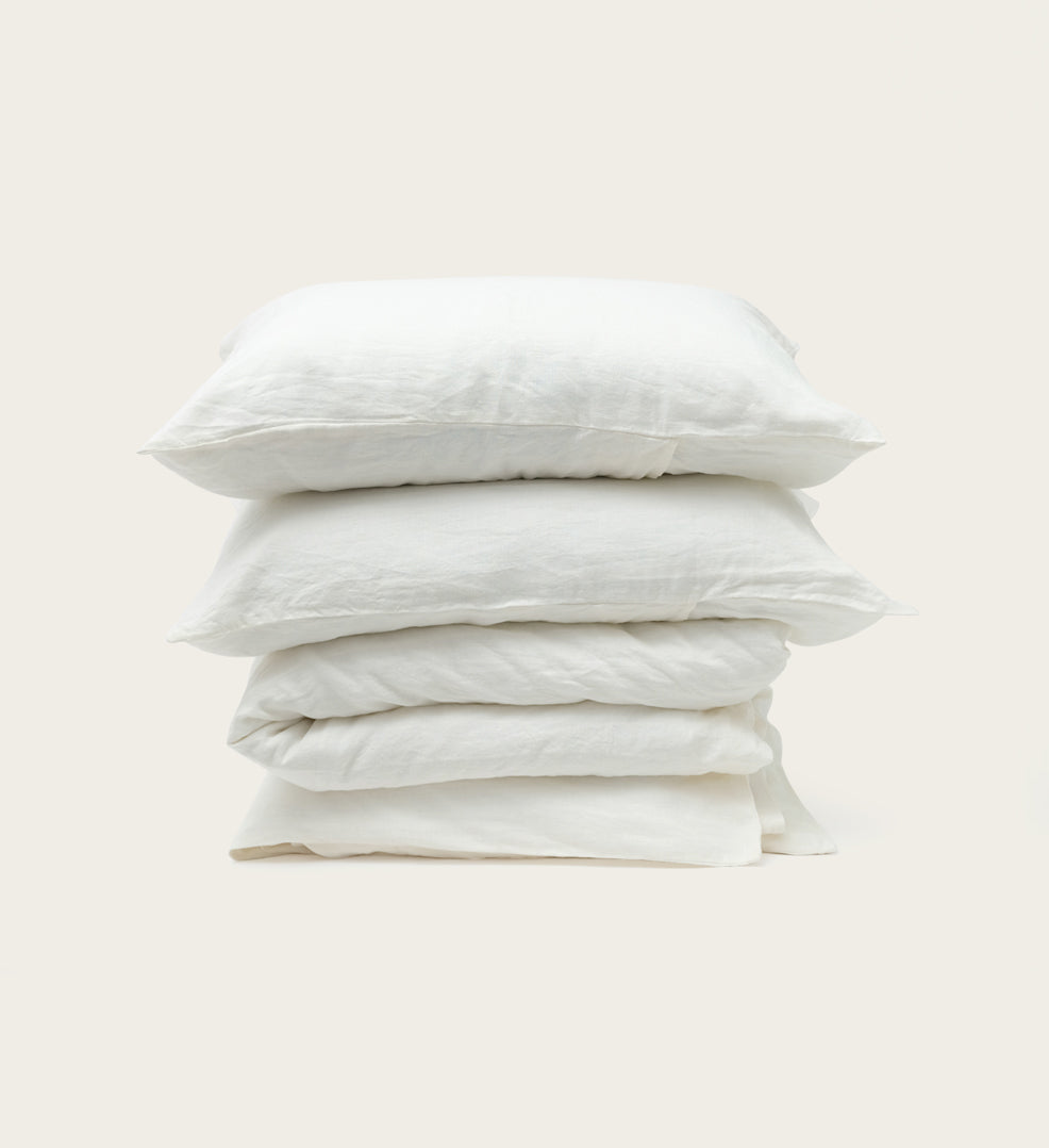 100% Linen Duvet Set