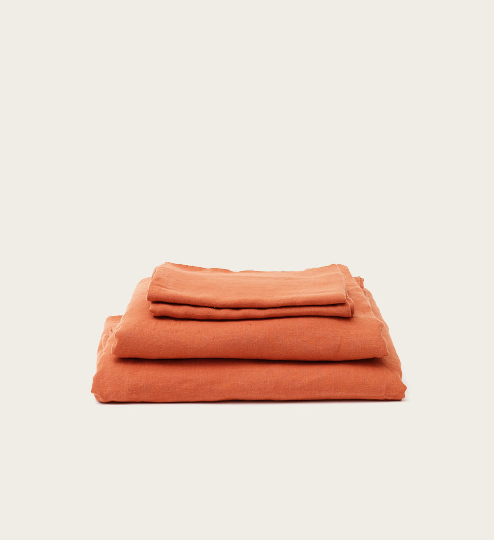 100% Linen Sheet Set